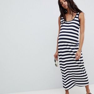 ASOS maternity scoop neck maxi dress